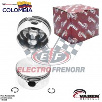 PISTON 100MM  Y ANILLOS (+250+250+400) EN 20 VADEN