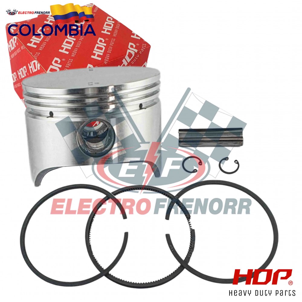 PISTON Y ANILLOS 92 MM EN 10 HDP