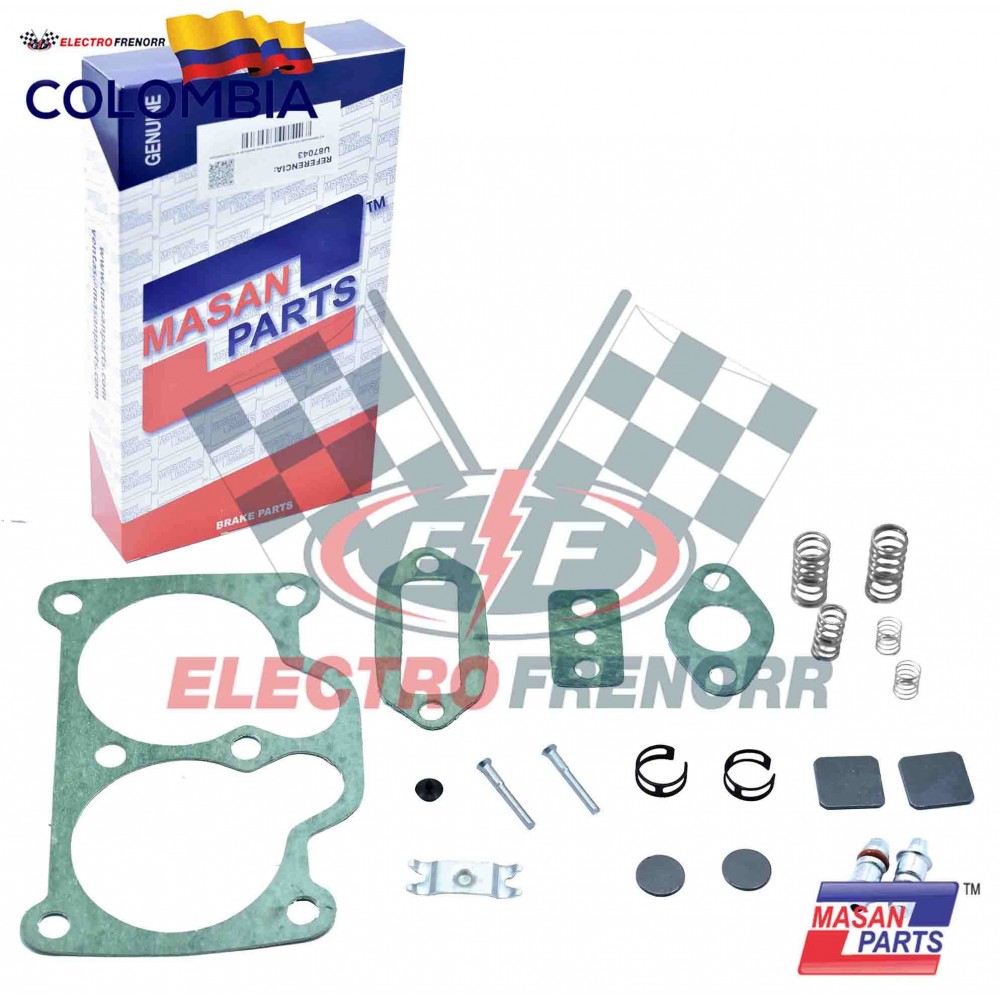 EMPAQUETADURA REPARACION CULATA COMPRESOR T501 CON ORINGS DE ALTA TEMPERATURA MASAN PARTS