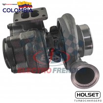 TURBO CHARGER PARA MOTOR QSL HX40W BASE CUADRADA HOLSET